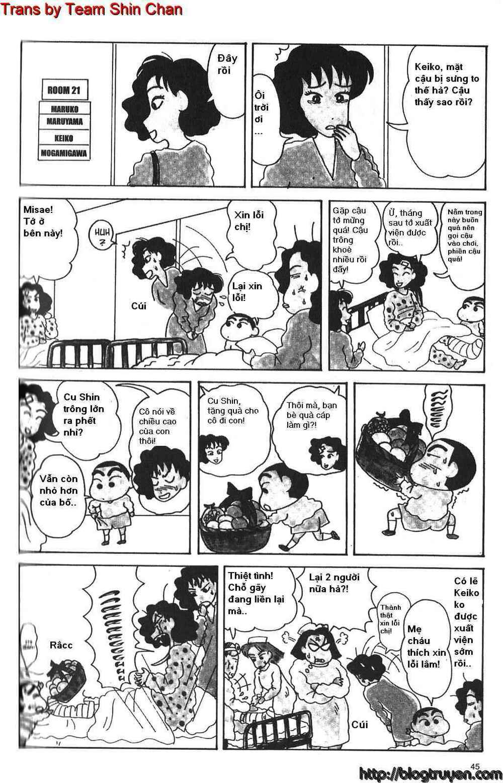crayon shin-chan cậu bé bút chì chapter 3 47