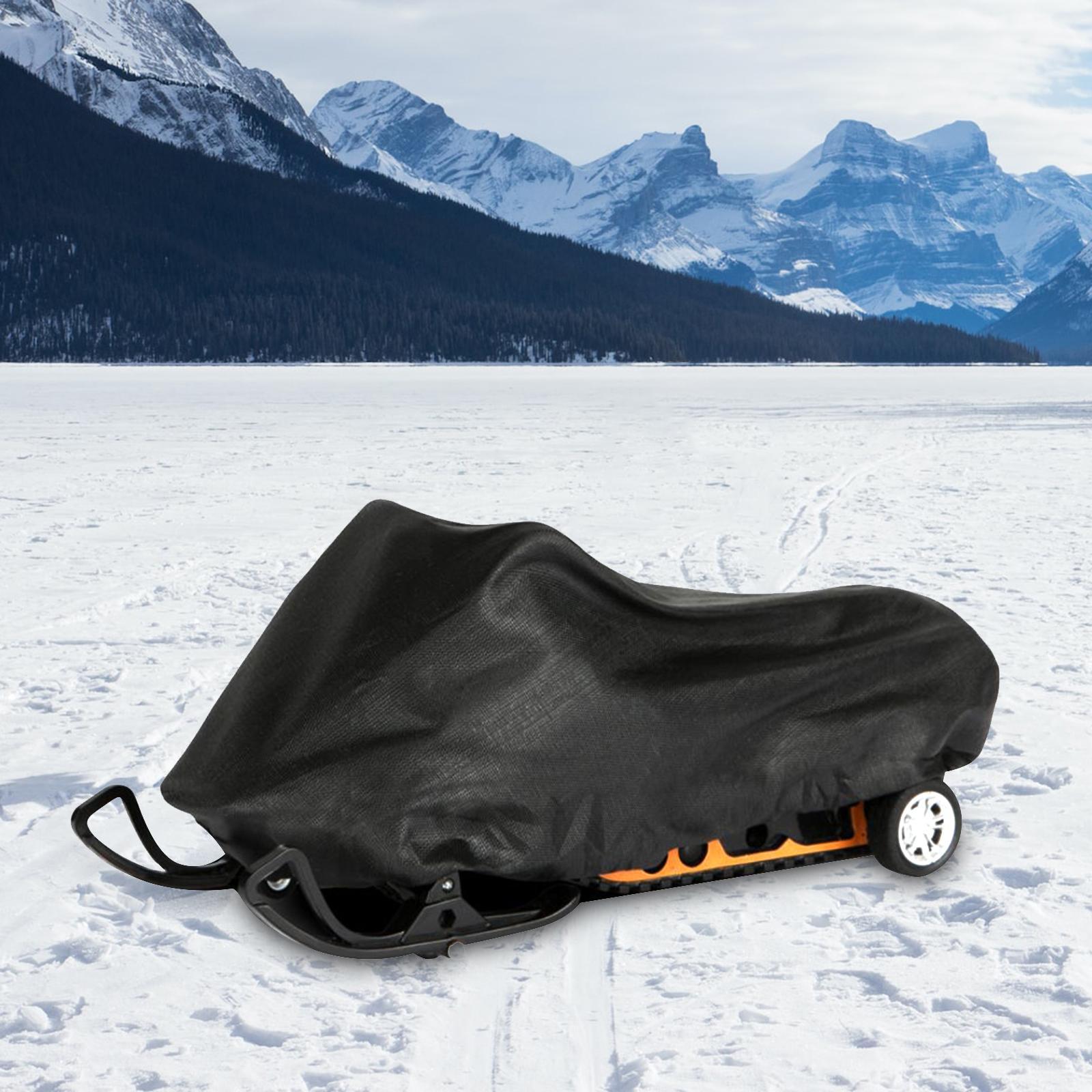 Snow Sled  Rain Snow Cover Protector Outdoor Snowmobile Travel Covers