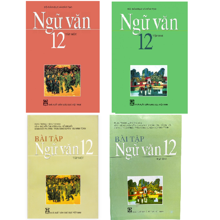 Combo SGK Ngữ Văn 12 + Bài Tập Ngữ Văn 12 (T1+T2)