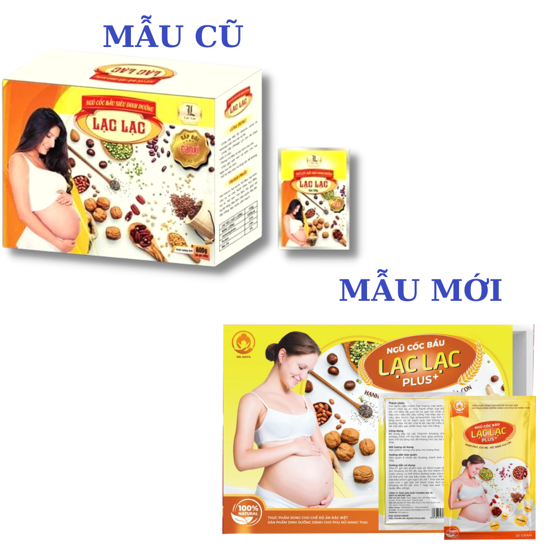 Ngũ cốc bầu Lạc Lạc (Combo 2 hộp)