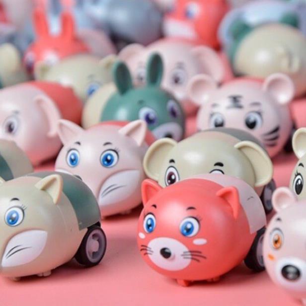 Xe Ô Tô Mini Hình Thú Chạy Cót Đáng Yêu Xe Mini Hình Thú Ngộ Nghĩnh Cho Bé Sóc_toystore