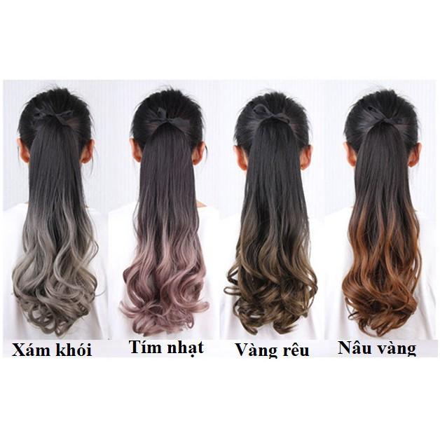 Tóc cột ombre 