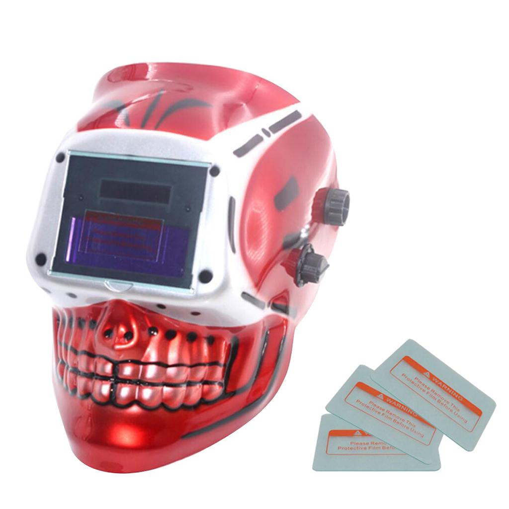 Solar Powered Auto-darkening Filter Welding Mask Helmet