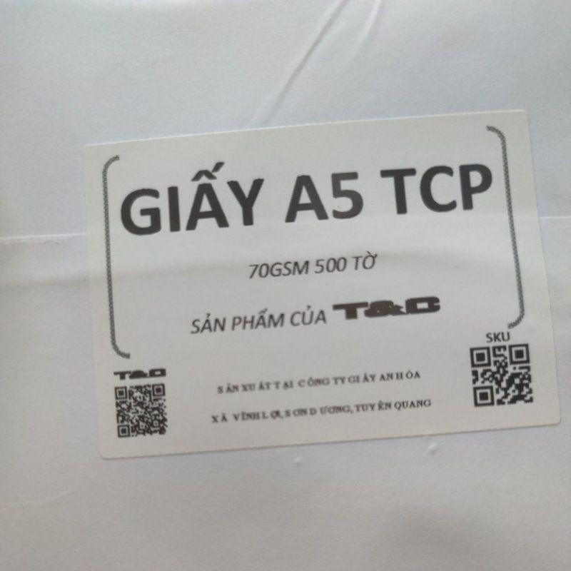 Giấy A5 TCP 70gsm 500 tờ