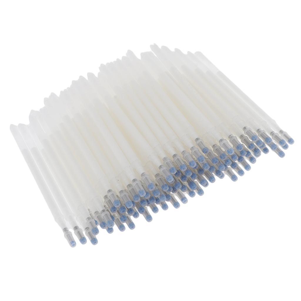 2x 100 Pieces Fabric Erasable Marking Pen Refill for