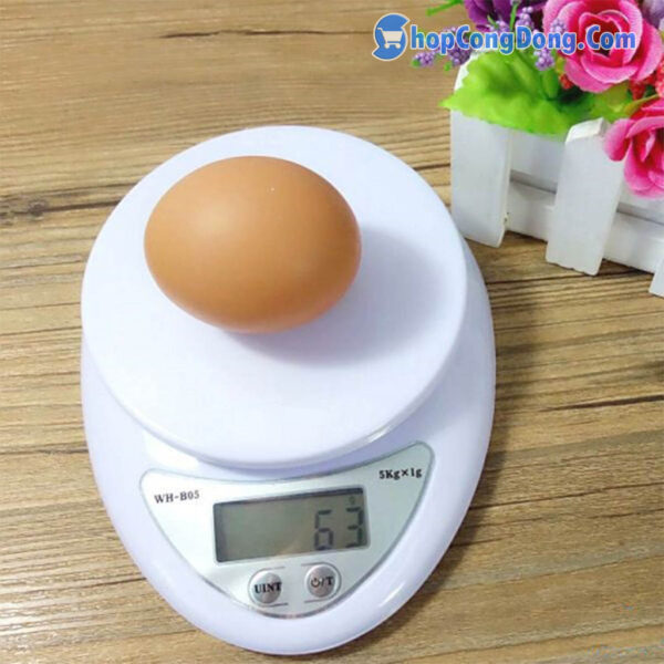 Cân Tiểu Ly Điện Tử Nhà Bếp Cao Cấp Định Lượng 1g - 5kg B05