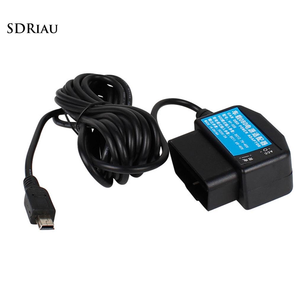 Cáp sạc chuyển đổi dữ liệu OBD DVR thông dụng cho xe hơi