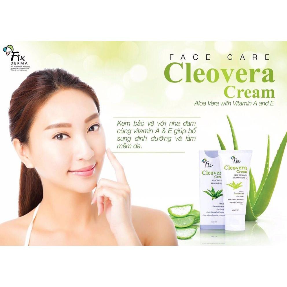 Kem Dưỡng Ẩm Làm Mềm DẤa Fixderma Cleovera Cream 60g