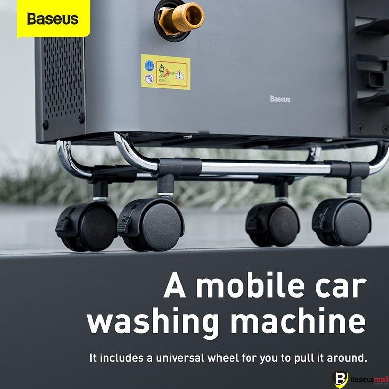 Máy nén tăng áp đa năng Baseus F1 Pressure Car Smart Washer ( 1200W/100bar/ IPX5) - Hàng chính hãng