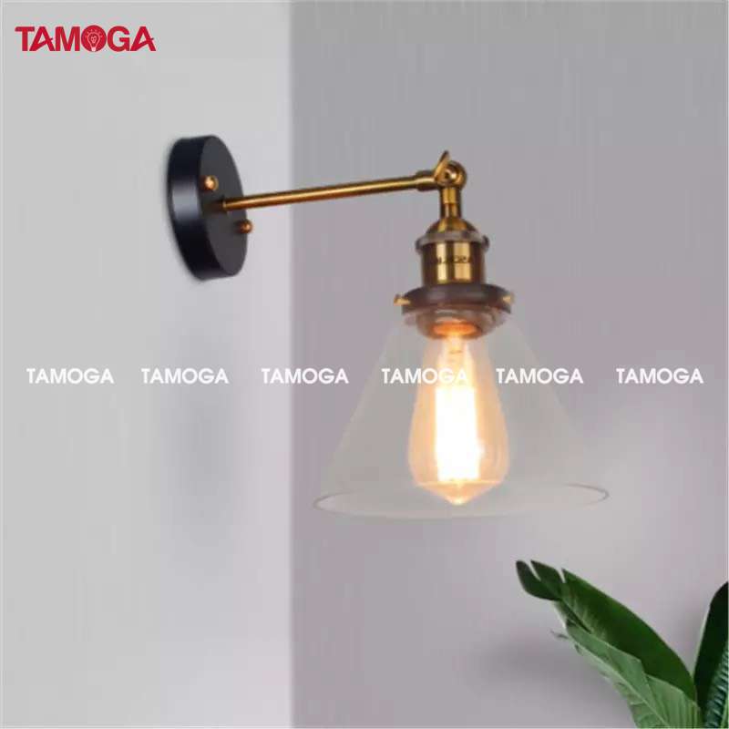 Đèn gắn tường trang trí phòng ngủ TAMOGA VINKEN 0405 + Kèm bóng EDISON