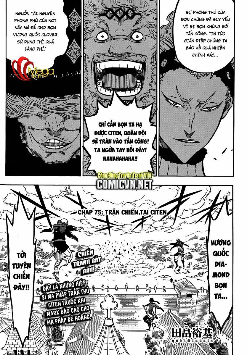 black clover - pháp sư không phép thuật chapter 75 2