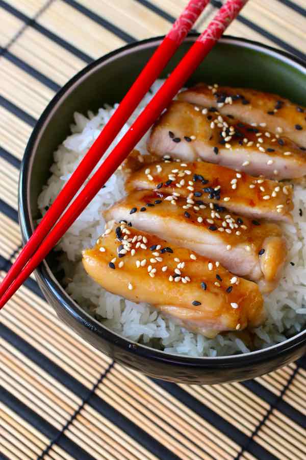 Sốt Teriyaki Yamamori 1 Lít - Không chất bảo quản - Sốt ướp thịt cá kiểu Nhật Bản