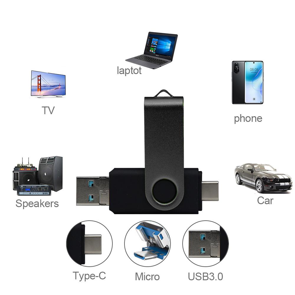 Ổ đĩa flash USB 3 trong 1 OTG USB3.0