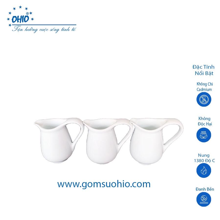 Bình Sữa 35ml Sứ Trắng OHIO