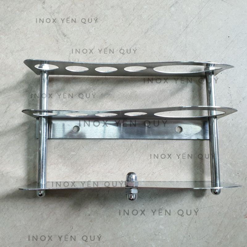 KỆ CẮM BÀN CHẢI ĐÁNH RĂNG INOX304