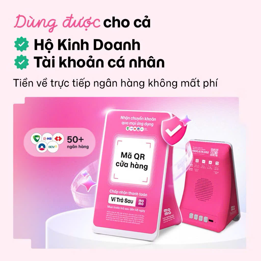 Loa Thông Báo Giao Dịch MoMo Bản WiFi Loại Tốt – Kết Nối Linh Hoạt Với Nhiều Ngân Hàng
