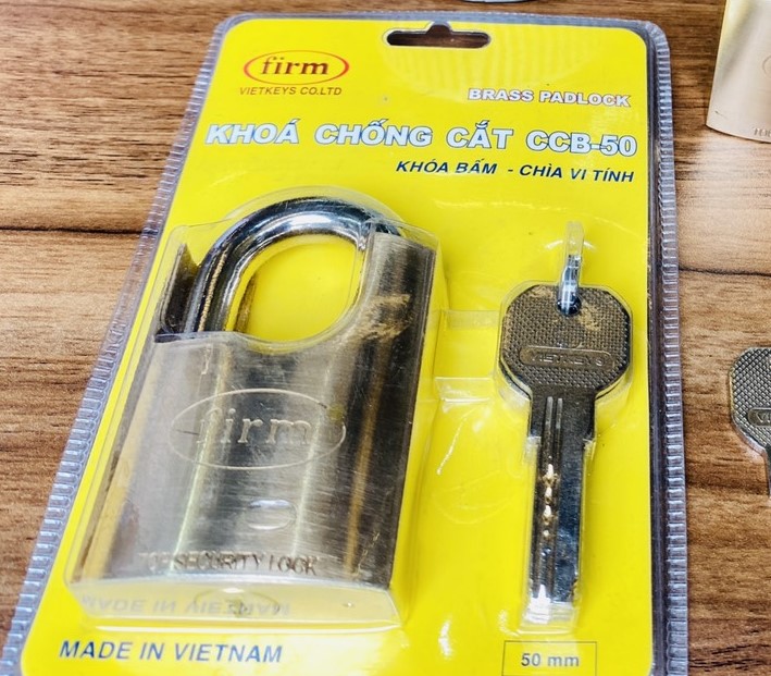 Khóa đồng chống cắt 5 chìa vi tính chất lượng cao