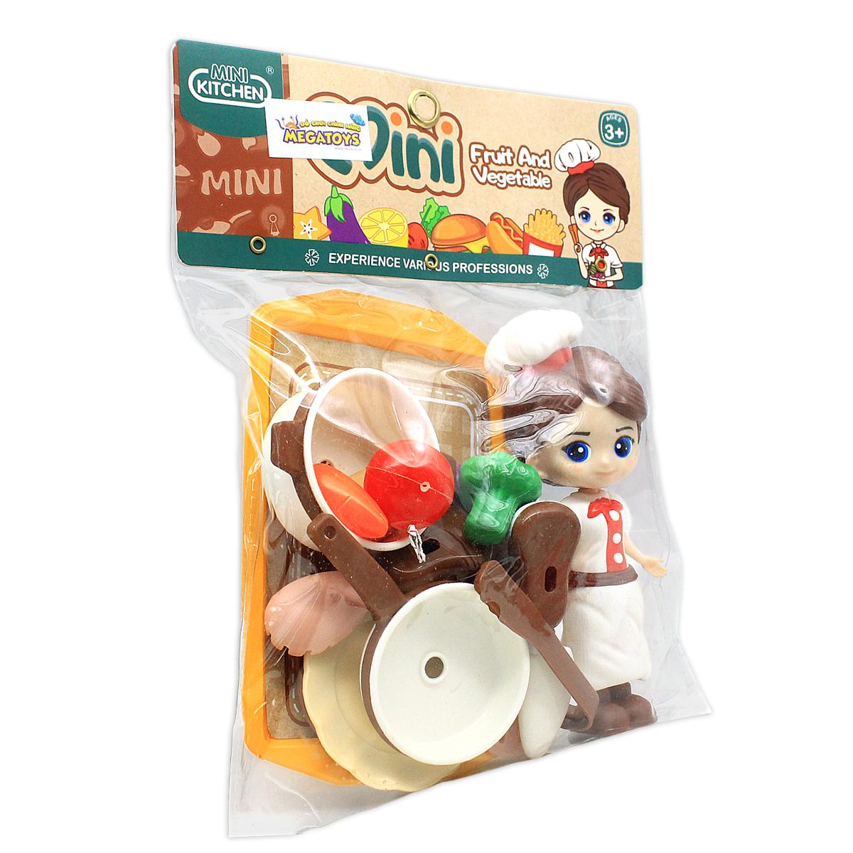 Đồ Chơi Nấu Ăn - Bé Làm Đầu Bếp - Mini Kitchen 623-216
