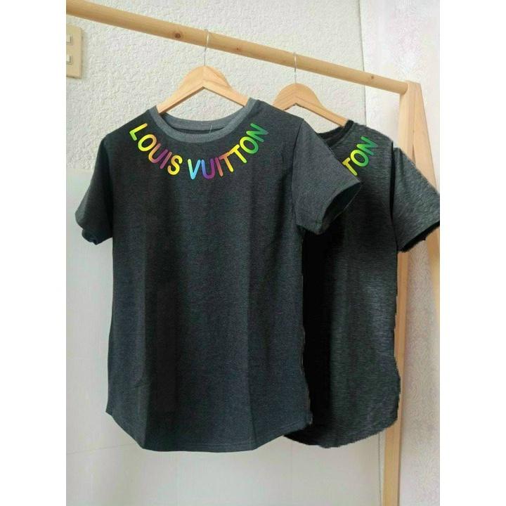 Áo thun lệch tà, áo unisex dành cho cả nam và nữ, chất thun cotton mềm mịn, in chữ phản quang cực đẹp