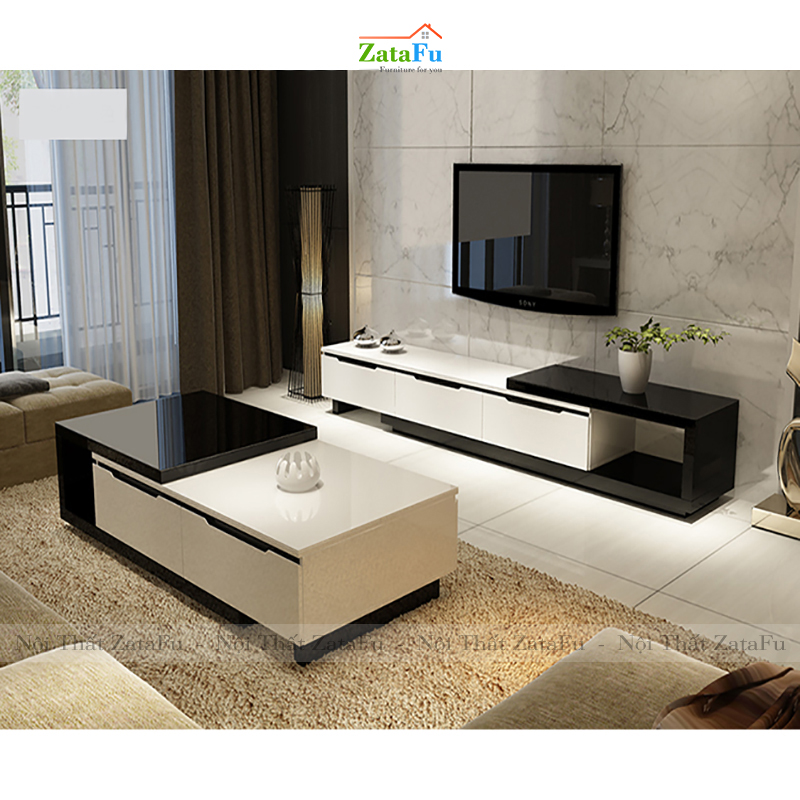 Bàn Trà Sofa Gỗ Ngồi Bệt Phong Cách Sáng Tạo Tùy Chỉnh Kích Thước BSF-15 ZataFu