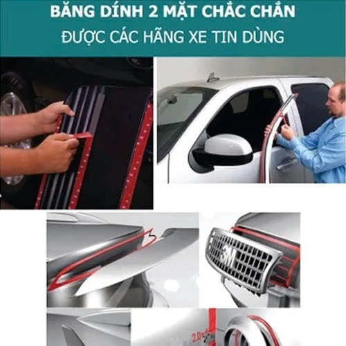 20mm x 3m Băng keo 2 mặt cường lực siêu dính màu xám dài 1cmx3m - nhiều kích thước, dán logo, đồ chơi xe, dán được nhiều bề mặt như nhựa, thủy tinh