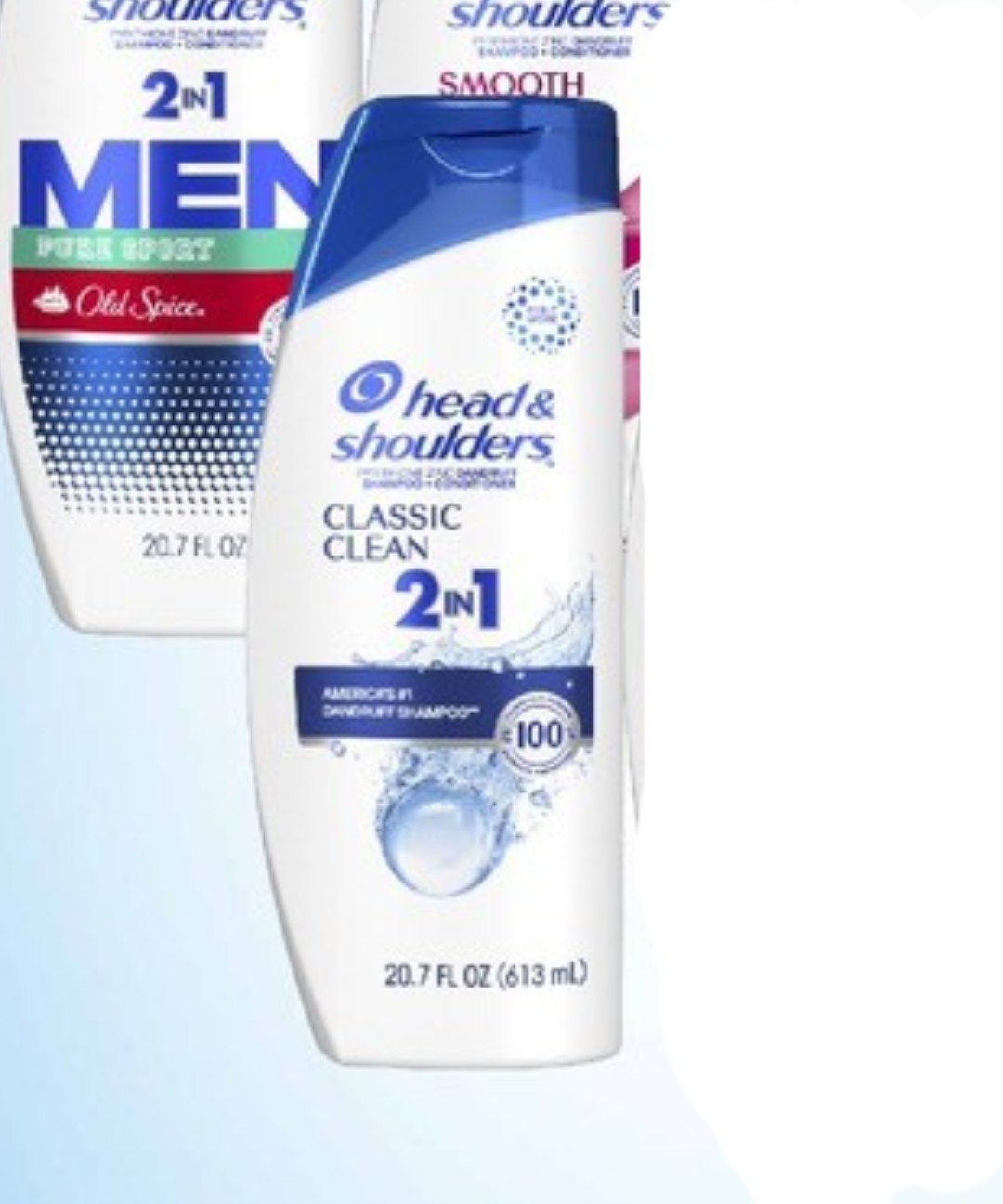 Gội Xả Head &amp; Shoulders classic clean 2in1 613ml