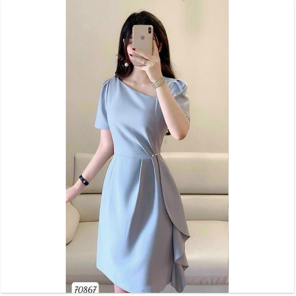 ĐẦM UMI ĐÍNH CƯỜM,THIẾT KẾ HỌA TIẾT TRƠN NHƯNG KHÔNG KÉM PHẦN SANG TRỌNG THỜI TRANG KING STORE