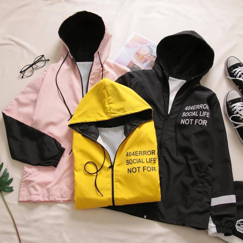 ÁO KHOÁC DÙ NAM NỮ FORM RỘNG SIÊU HOT