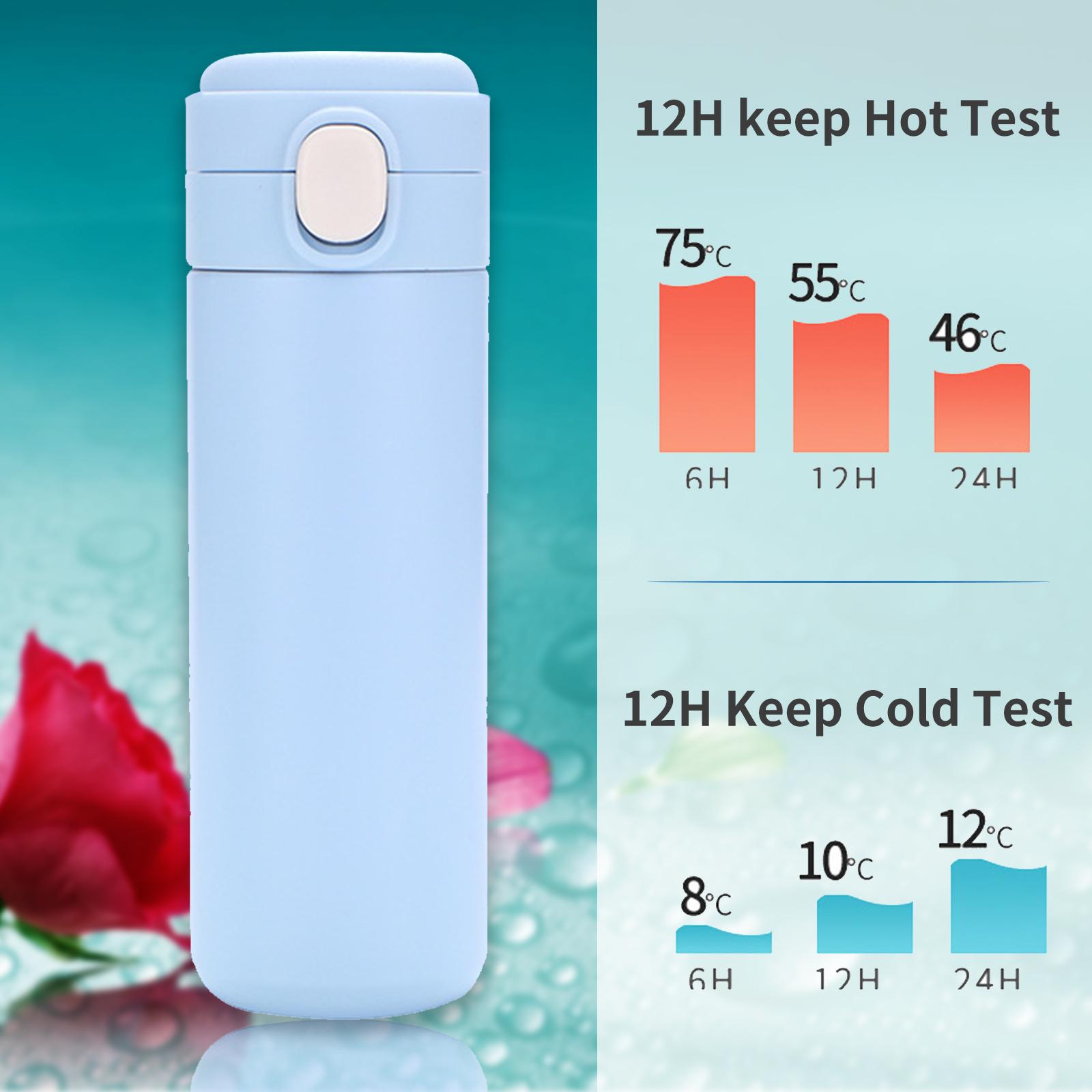 350ml Vacuum Cup Thermos Bottle Thermal Water Bottle Portable Leakproof Stainless Steel Kettle Vacuum Flasks Bottle