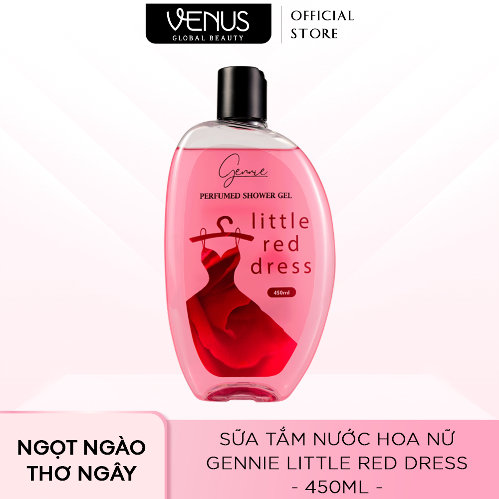 Sữa Tắm Nước Hoa Nữ Gennie Little Red Dress 450ml Chính Hãng