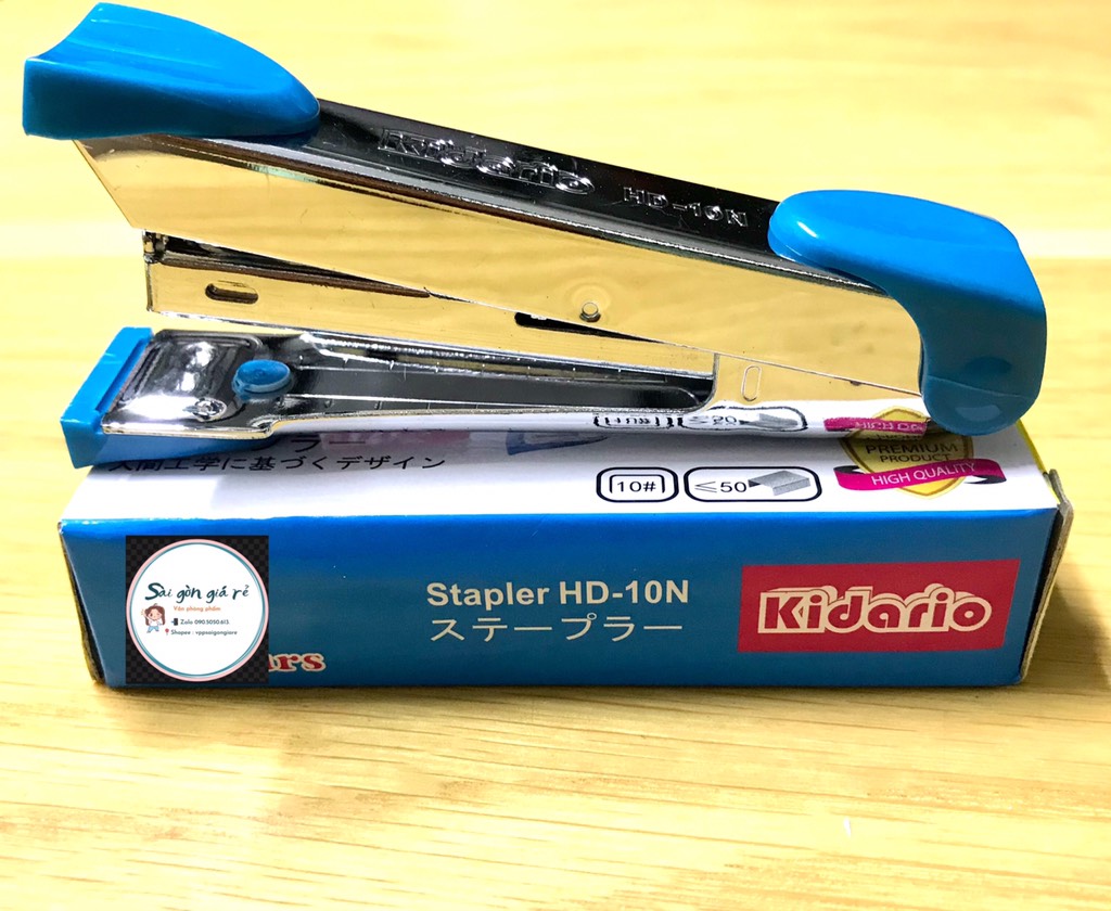 Bấm Kim Số 10 Kidario HD-10N -Giao Màu Ngẫu Nhiên