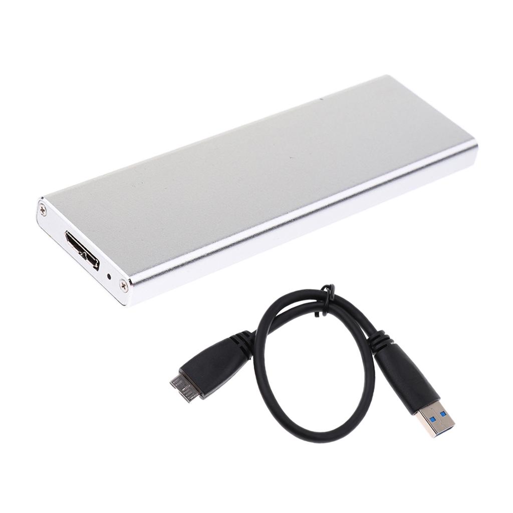 SSD to USB3.0 Hard Disk Enclosure External Case 6+12 Pin for 2010 Apple MacBook Air A1370 A1369
