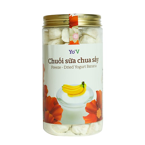 Sữa chua sấy YoV VINAMIT CHUỐI 90g (Lon)