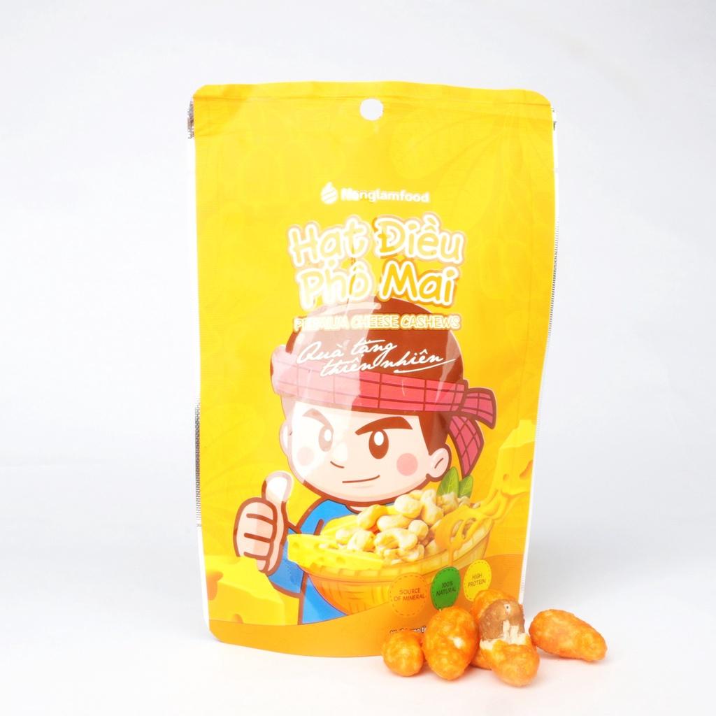 Hạt điều phô mai 45g Nông Lâm Food nguyên hạt không vỡ thơm mùi hạt điều kết hợp cùng phô mai