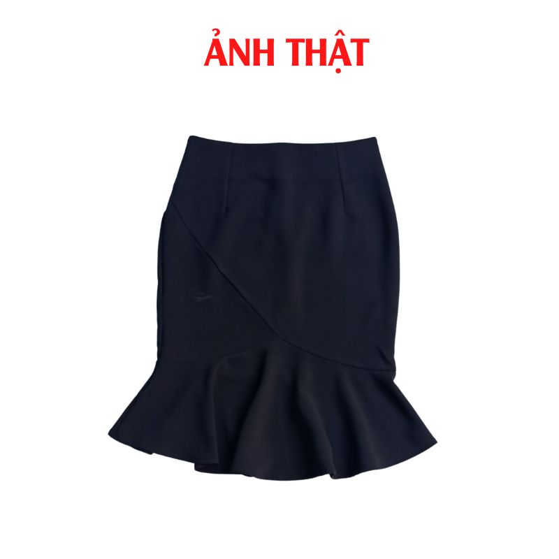 Chân Váy Nữ New Design Thiết Kế Dáng Váy Đuôi Cá Ôm Body Quyến Rủ Dài Qua Gối, Chất Vải Co Giãn Tốt CV0067