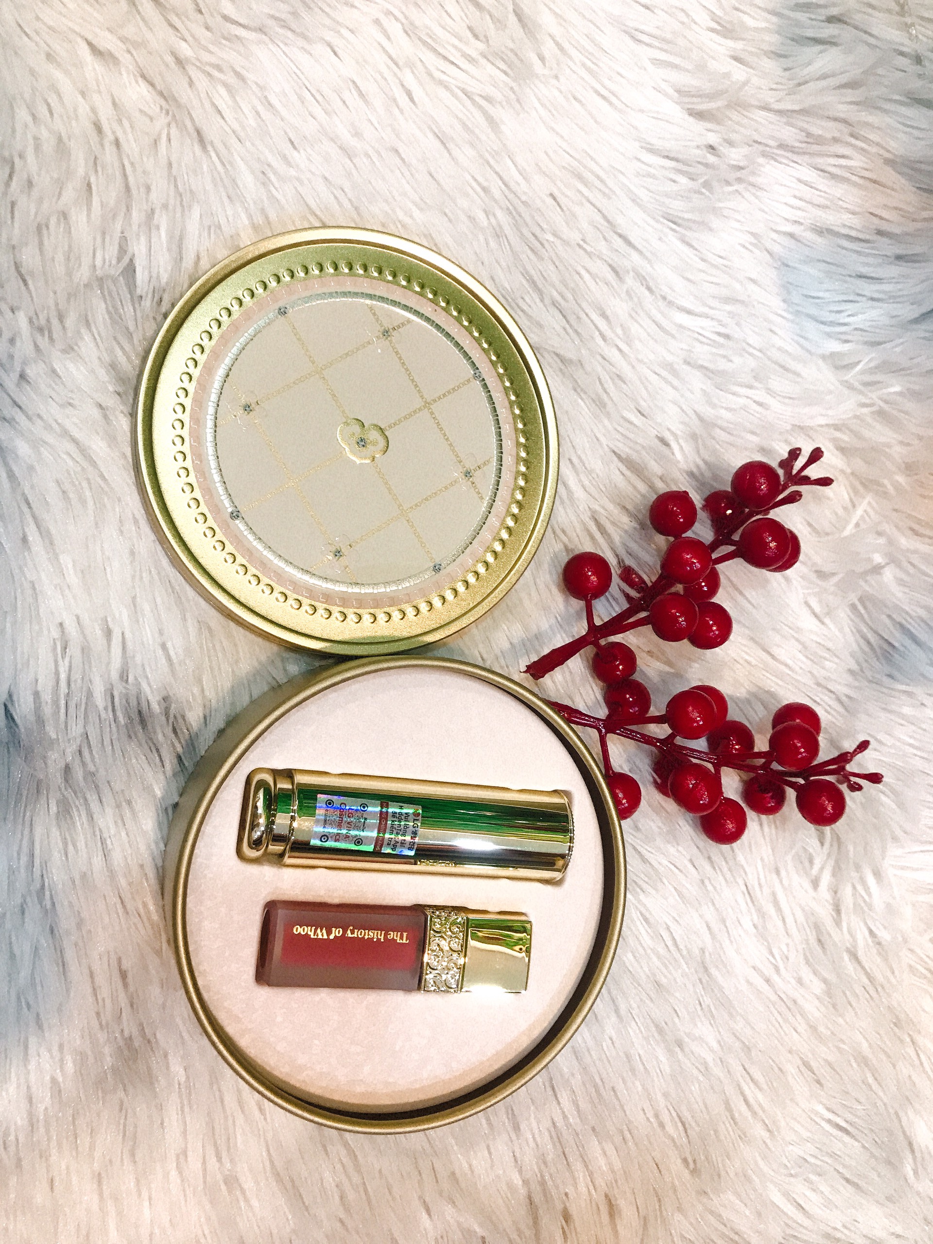 Bộ son dưỡng môi Whoo Mi Glow Lip Balm set