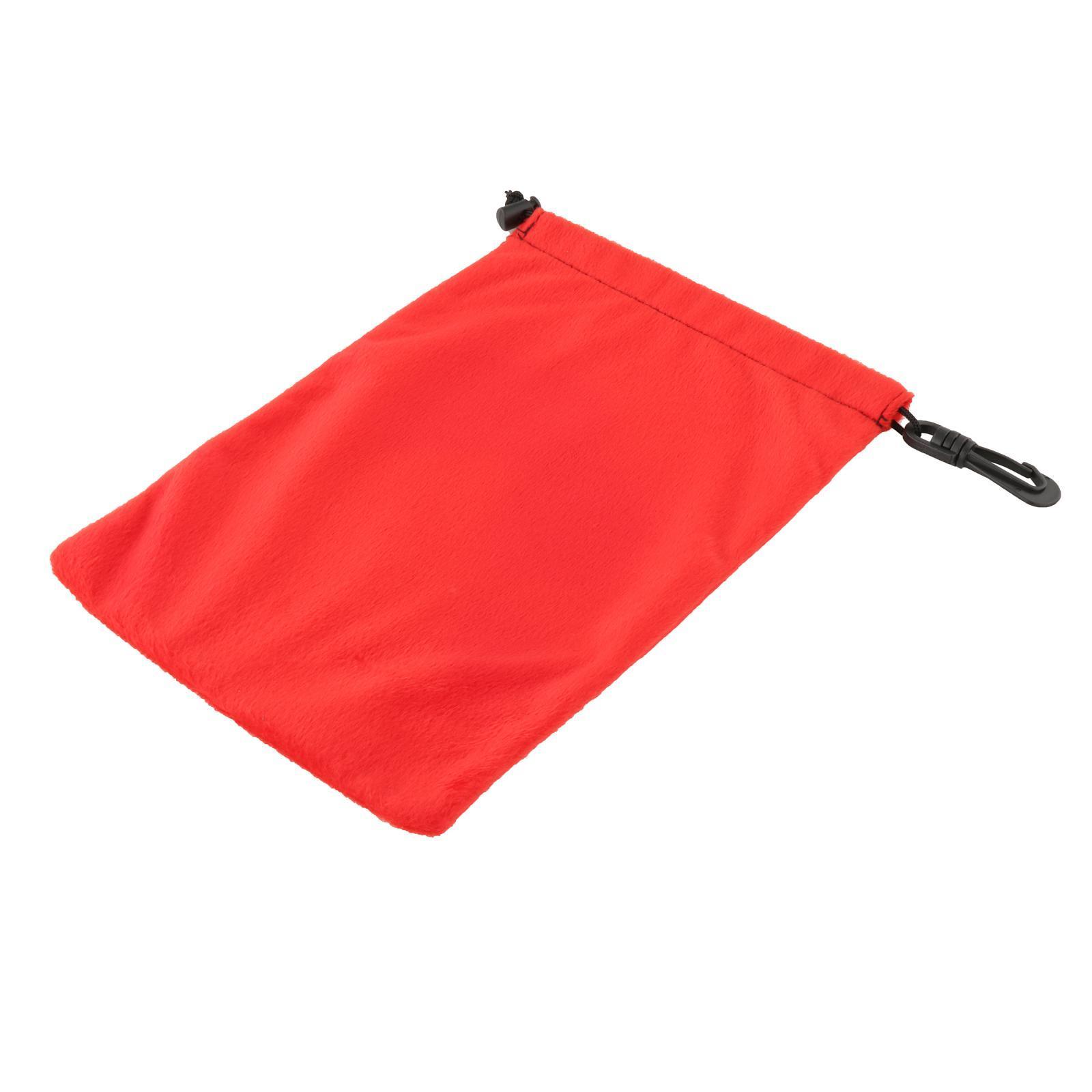 Golf Ball Drawstring Bag with Clasp Storage Bag Stuff Sack for Sports
