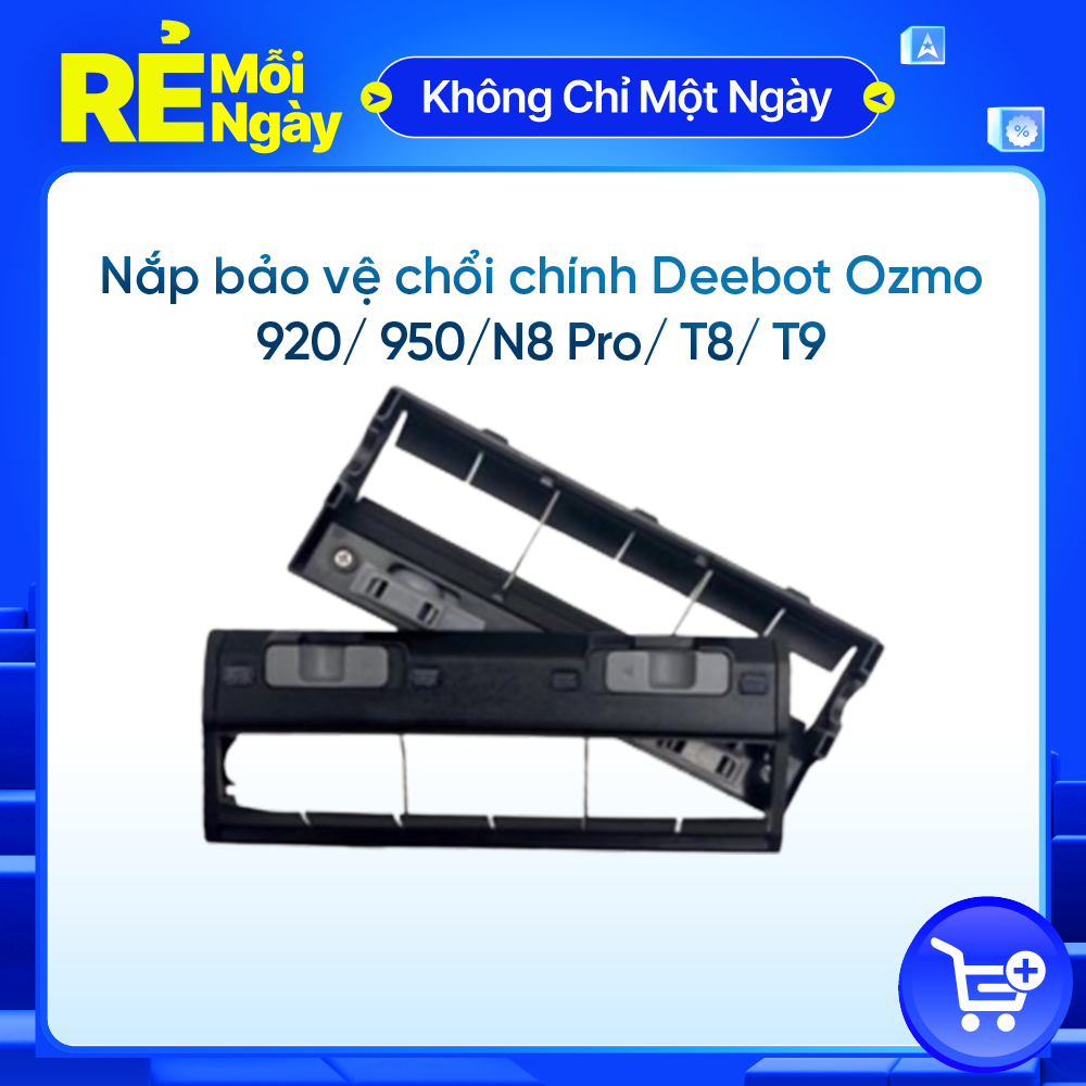 Nắp bảo vệ chổi chính DEEBOT OZMO 920/ 950/ T5/ N8 PRO/ T8/ T8 AIVI/ T9 - Hàng Chính Hãng