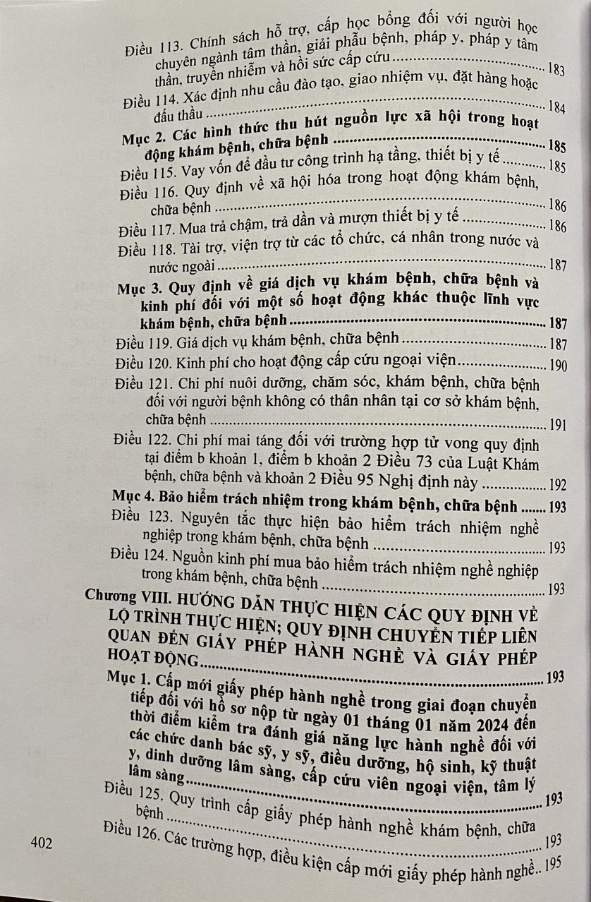 Luật Khám Bệnh, Chữa Bệnh Và Các Văn Bản Hướng Dẫn Thi Hành