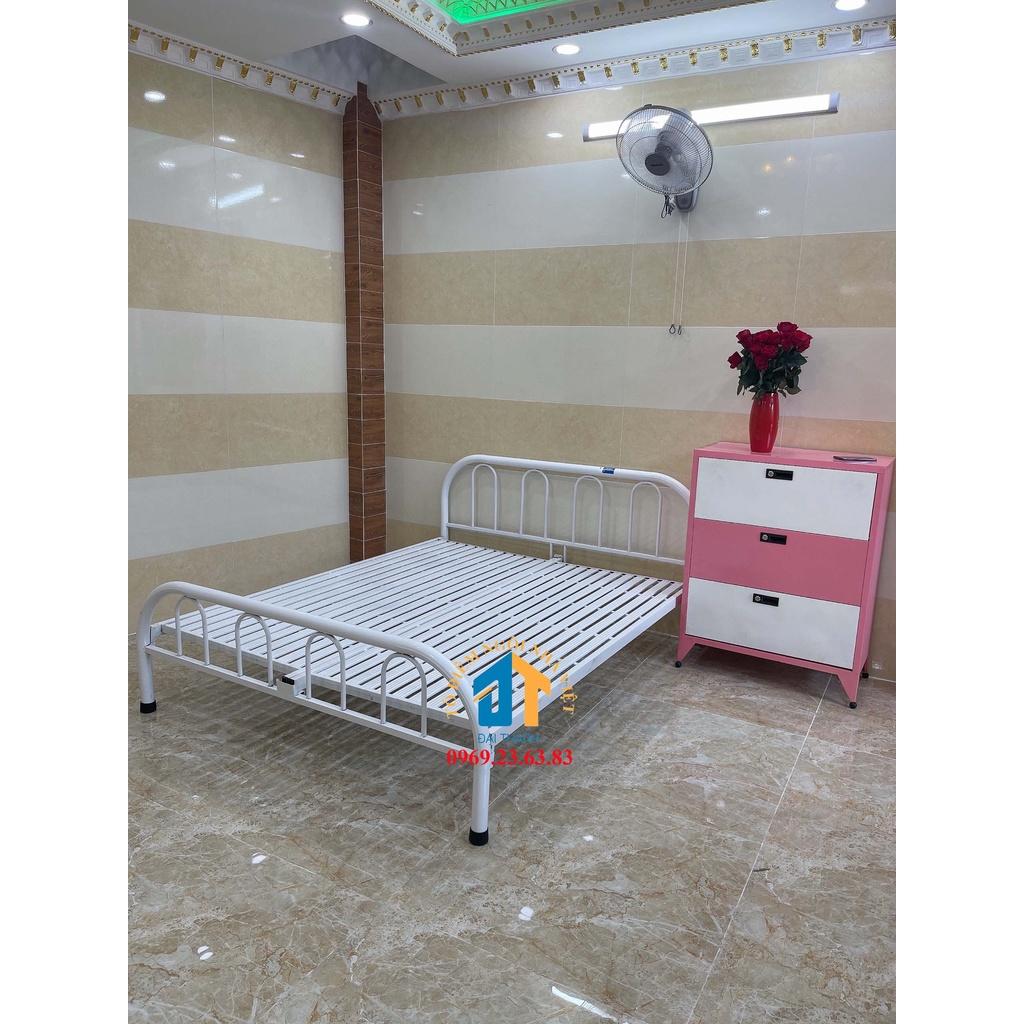 Giường sắt dáng U đơn giản 1M4X2m - ĐẠI THÀNH