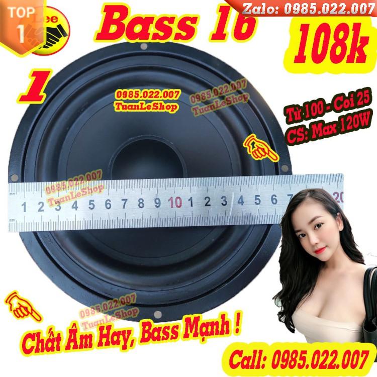 LOA BASS 1 TAC 6 GIÁ HẠT RẺ - GIÁ 02 LOA BASS 16 TỪ 100 GÂN CAO SU