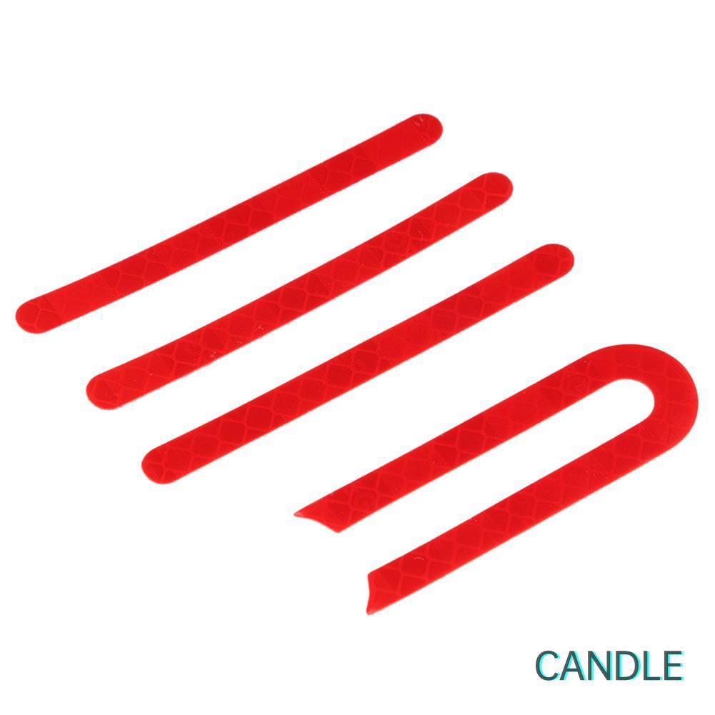 Set 2 Miếng Dán Phản Quang Cảnh Báo Cho Xe Scooter Điện M365