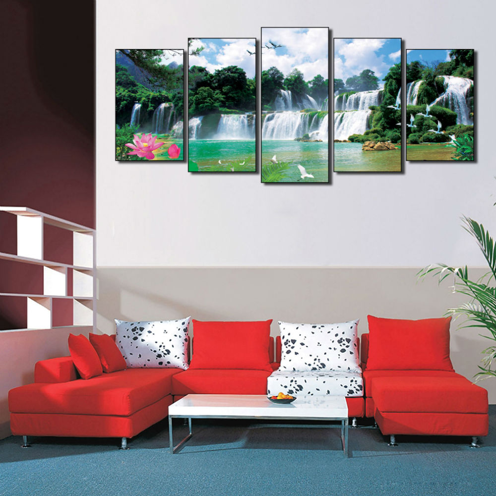 Tranh Bộ Phong Thủy Phòng Khách Q12B-ZTH