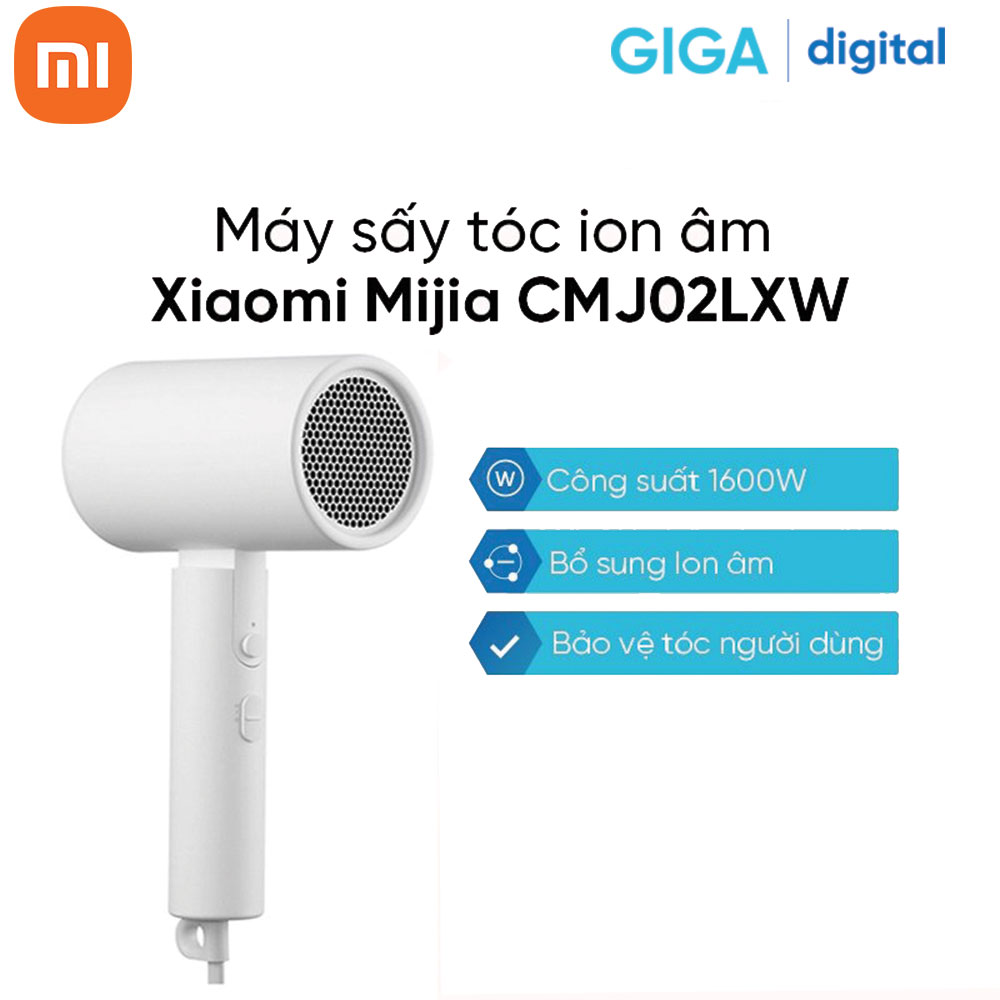 Máy sấy tóc bổ sung ion âm Xiaomi Mijia CMJ02LXW - Hàng Chính Hãng