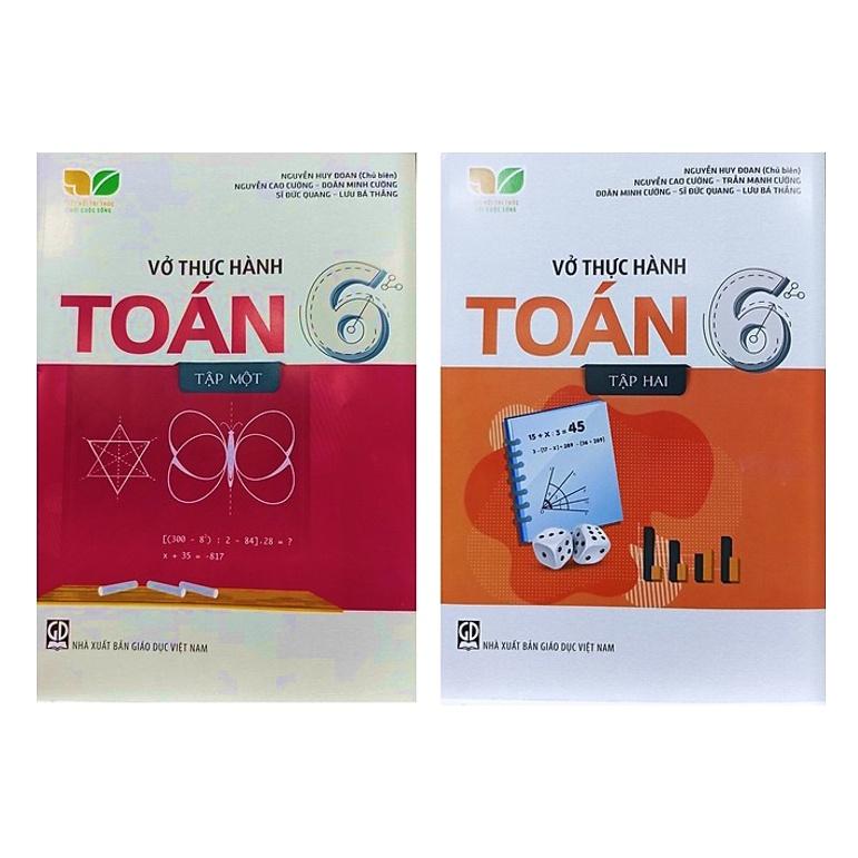 Sách - Combo Vở Thực Hành Toán Lớp 6 - Kết Nối Tri Thức Với Cuộc Sống