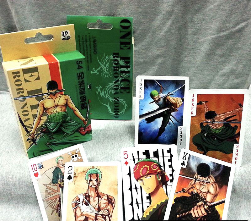 Bộ bài tây zozo One piece 54 ảnh khác nhau/bộ bài Tú lơ khơ ZoZo