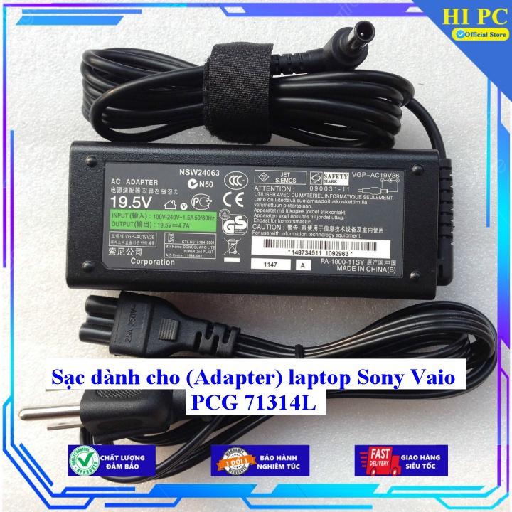 Sạc dành cho laptop Sony Vaio PCG 71314L - Kèm Dây nguồn - Hàng Nhập Khẩu