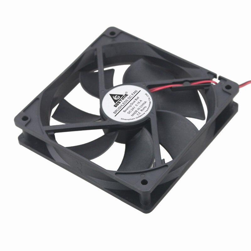 1 pcs Gdstime 11cm DC 14V 1400RPM Ball Bearing 1111 11mm x 11mm Brushless Computer Case Cooling Fan 11x11X11mm 1Pin 0.11A