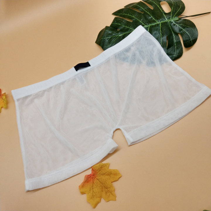 Quần lót boxer nam thun lưới thoáng mát - A037