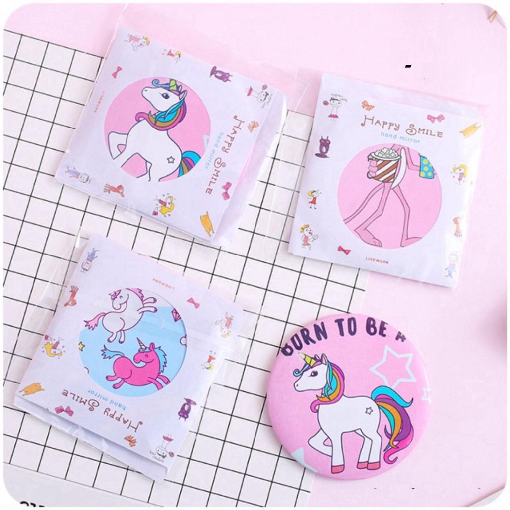 Gương mini ngựa Unicorn và Panther